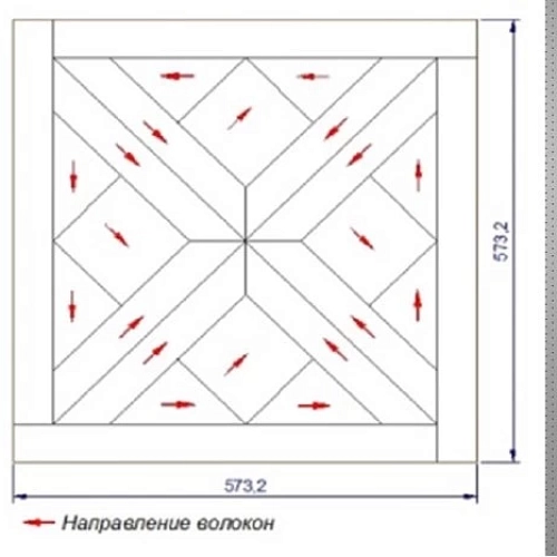 ДУБ №5-50 МОДУЛЬНЫЙ ПАРКЕТ LAB ARTE